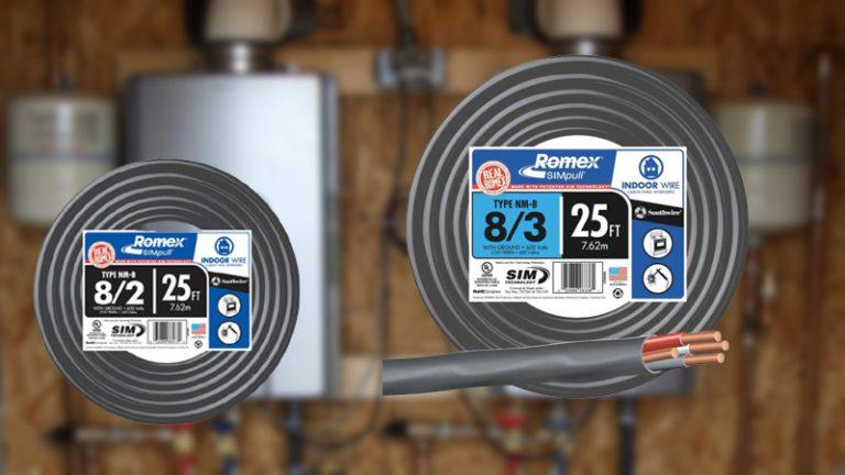 8 by 2 wire vs 8 by 3 wire