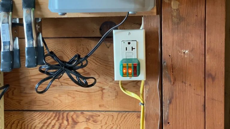 Microwave Cabinet Outlet, GFCI Outlet