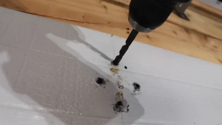 Easy Way to Fix Garage Door Hinge Screws Pulled Out