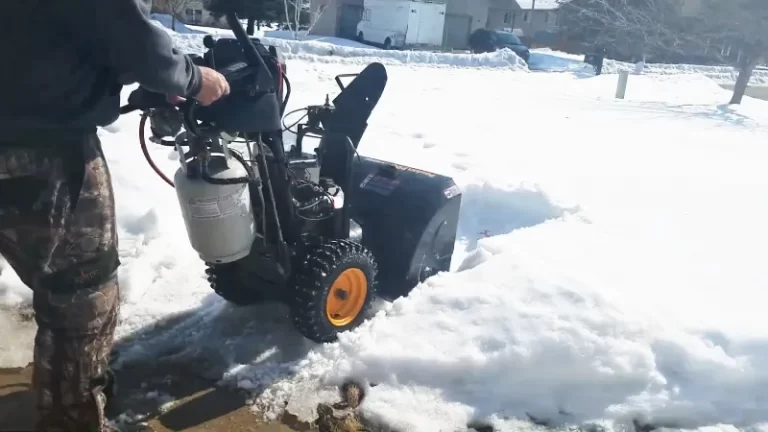 Propane Snow Blower