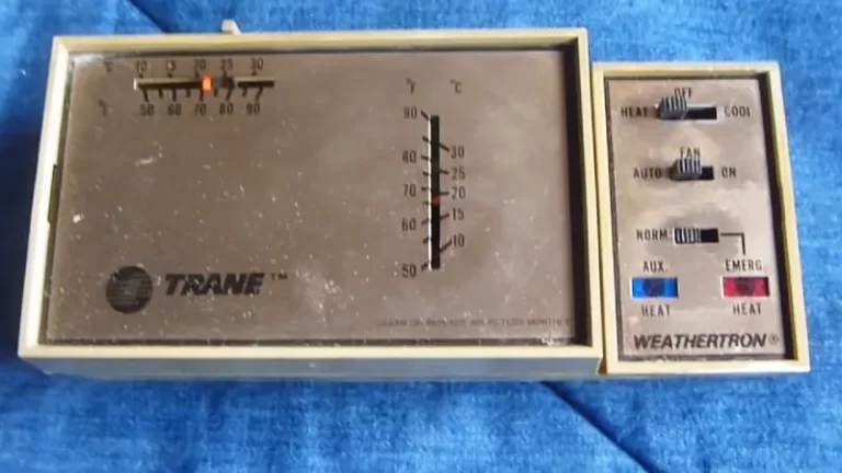 Trane Weathertron Thermostat &ndash; Everything You Need to Know