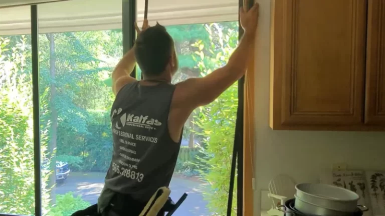 Window Screen Won T Go Back in