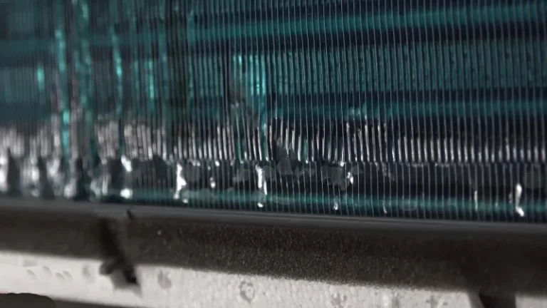 why the water leaking from air conditioner